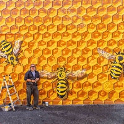 The Hive Mural, Oxford Ohio