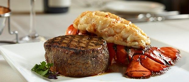 Lobster and Steak at Jag's Steak and Seafood