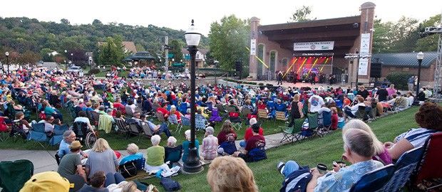 Concert at Village Green Park
