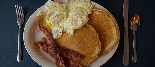 Pancakes at Country Barrel Restaurant