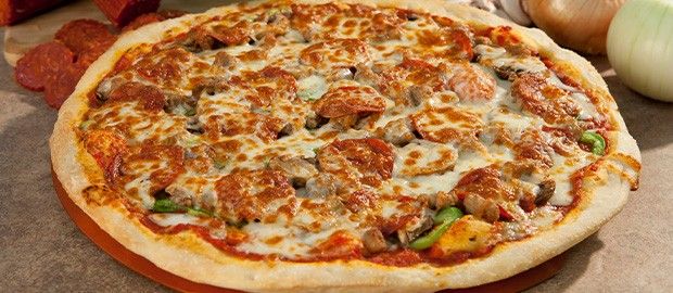 Richard's Pizza Deluxe Pizza